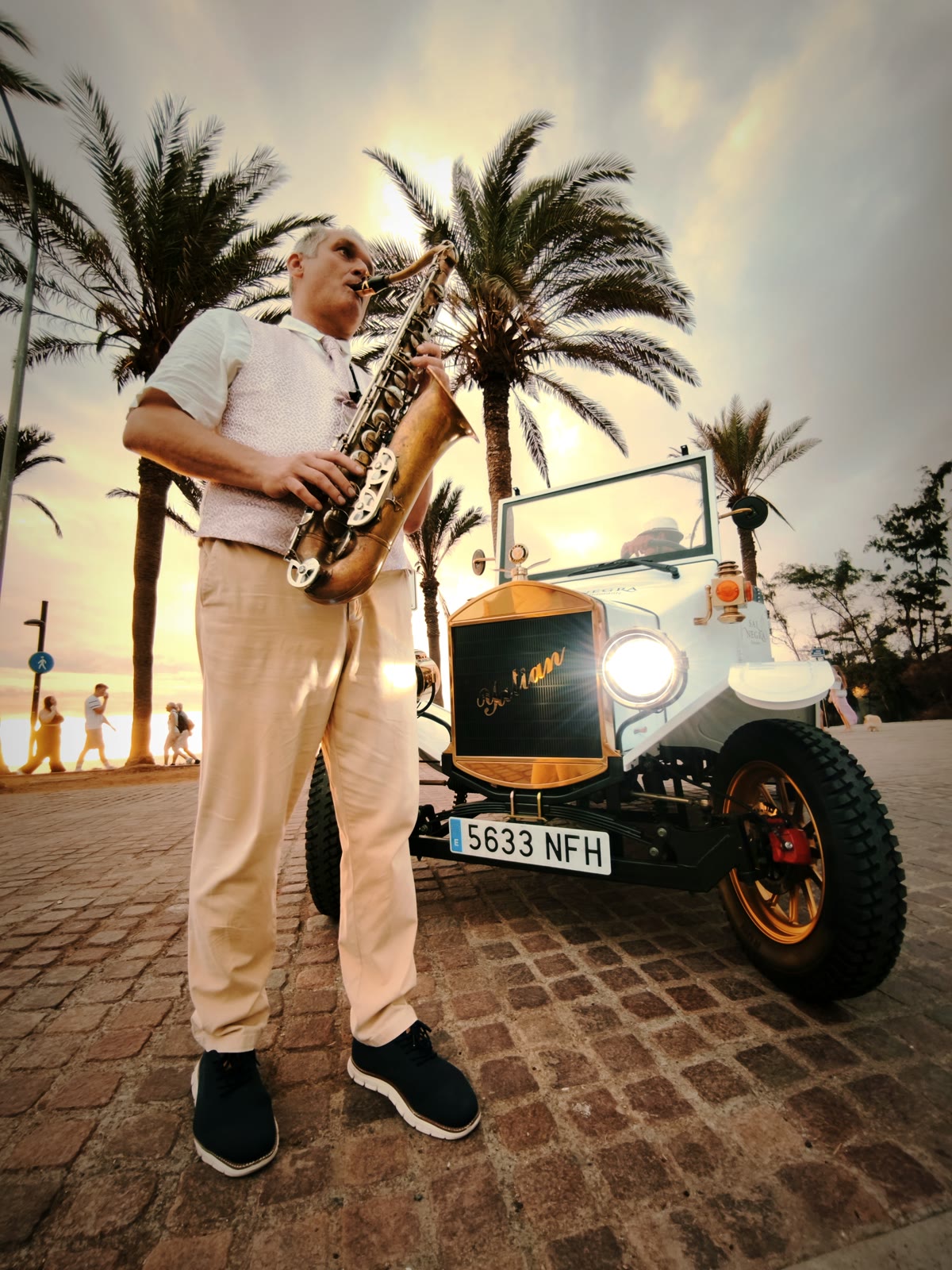 Evento Dinner and Sax - Ambiente del restaurante