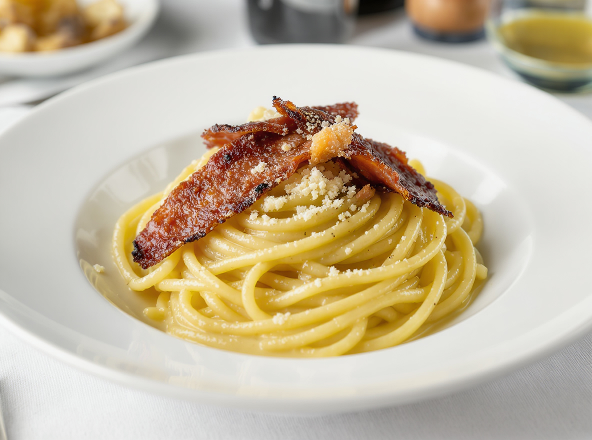 Espaguetis Carbonara