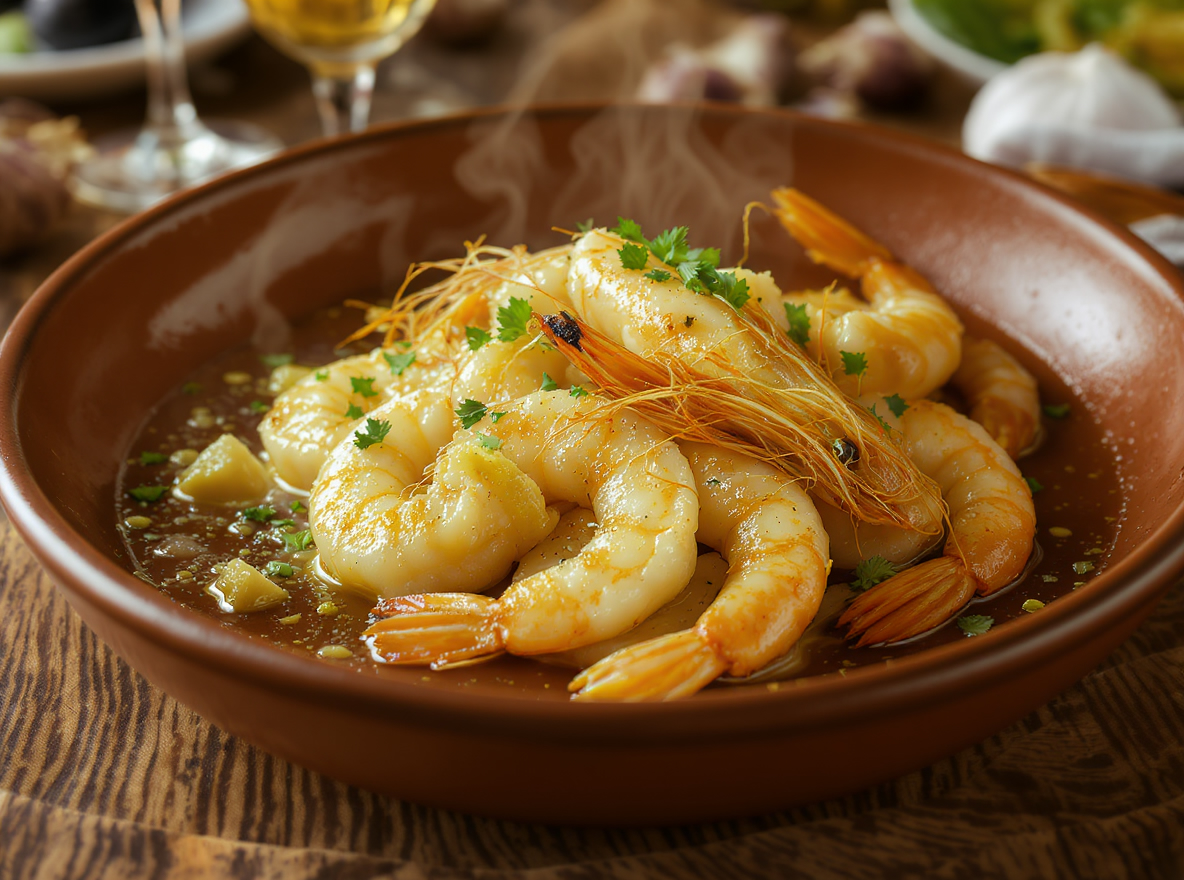 Gambas al ajillo