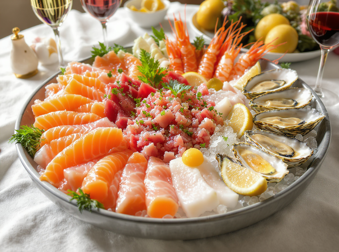 Plato mixto de crudités